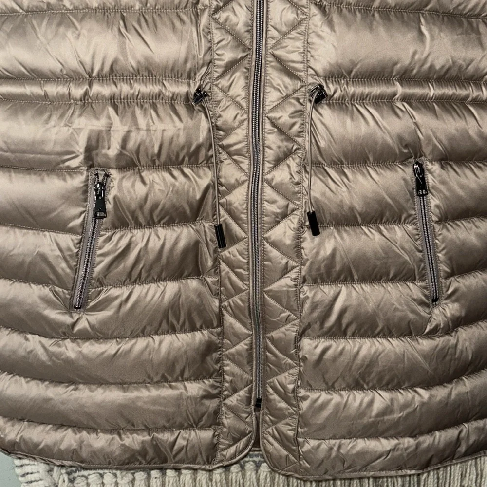 Kenneth Cole Tan Puffer Jacket XL - Picture 3 of 7